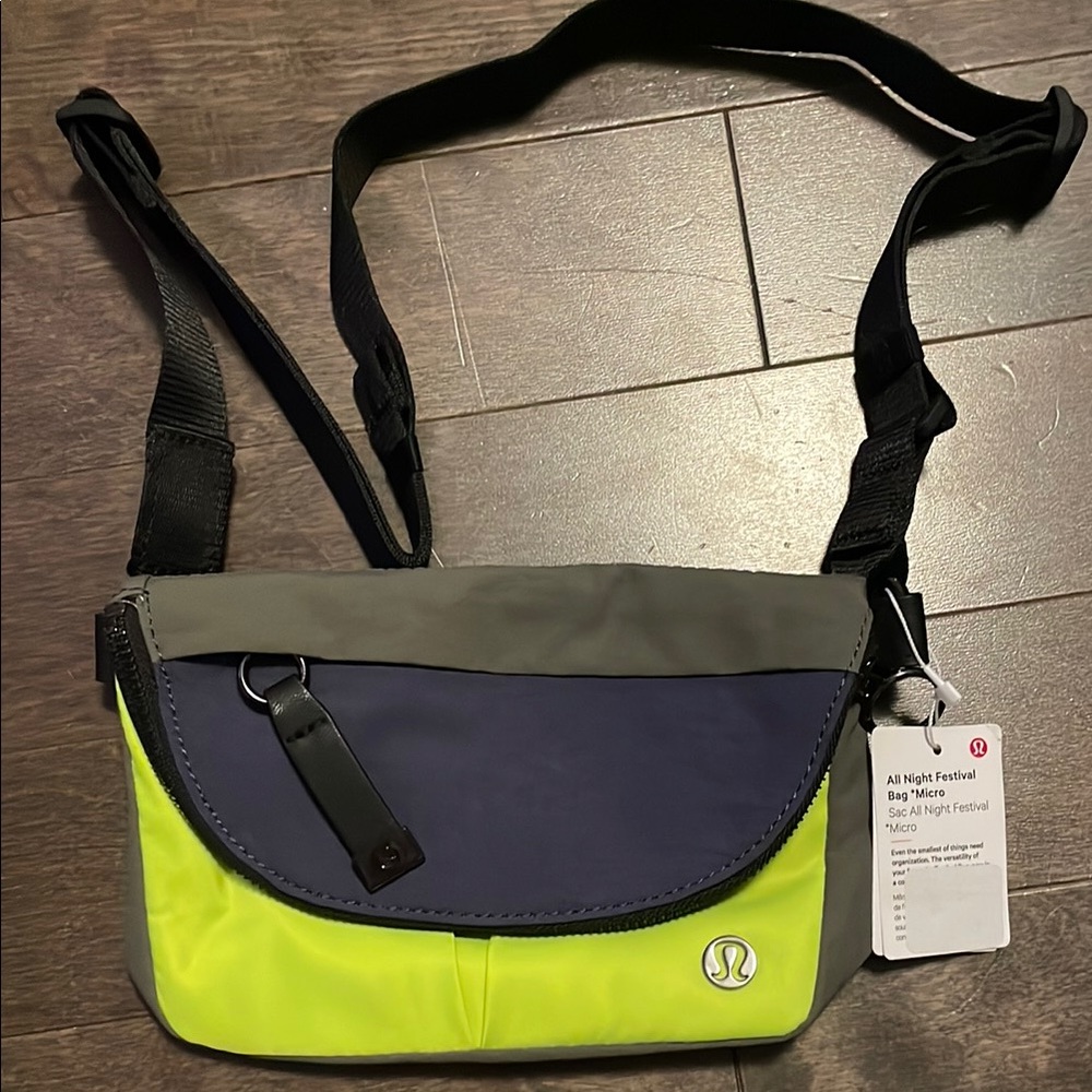 lululemon all night festival bag micro